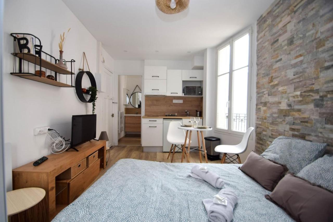 Cosy Studio Refait A Neuf Aux Portes De Paris Lejlighed Vincennes Eksteriør billede